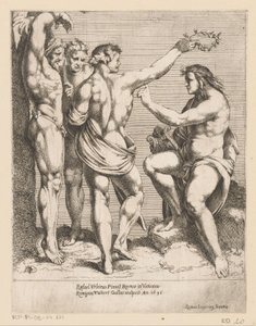 Apollon ve Marsyas Rafaël