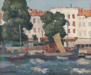 Quai des Dames (kendir üzerine yağ)
