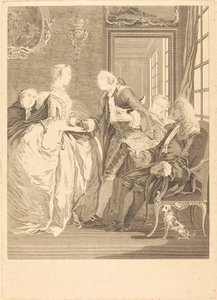 evlilik sözleşmesi by René Gaillard after Charles Eisen