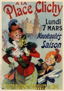 A la Place Clichy Posteri, 1890