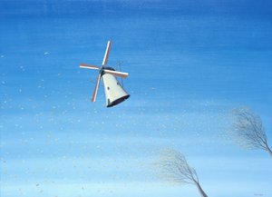 Hollanda#39;da Sonbahar, 2001, Tuval üzerine yağlıboya