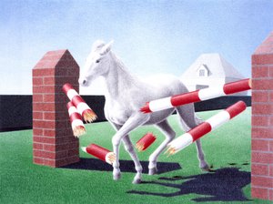 Engel, 2004, Kağıt üzerine renkli karakalem