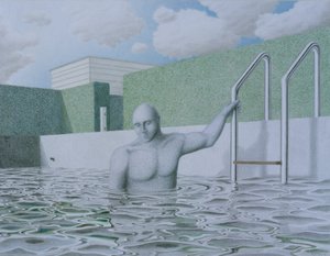 Yüzücü by Rene Boin