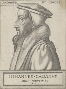 Jean Calvin (1509 - 1564), teolog ve Protestan Reformu
