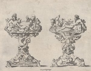 İki Tuz Mahzeni, 16-17. yüzyıl. by Rene Boyvin