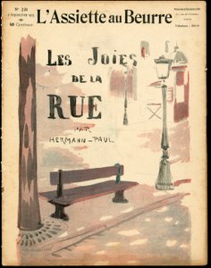 “L’Plate au beurre”” kapağı, 231 numara, Renklerde Hiciv by Rene George Hermann Paul
