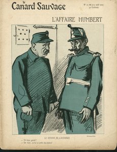 Le Canard Sauvage, No. 21 Kapağı için Hermann-Paul (1864-1940) çizimi by Rene George Hermann Paul