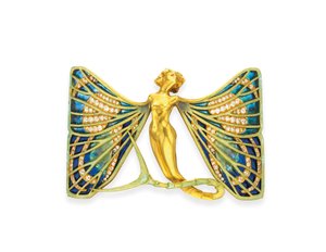 Art Nouveau "Sylph" köpek tasması, c.1900