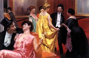 Sunum. 20. yüzyılın başında Parisli ev. Rene Lelong