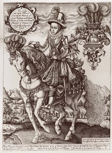 Charles I, At Sırtında Galler Prensi olarak, 
