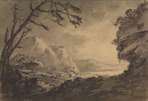 Kayalık Bir Manzara by Rev. William Gilpin