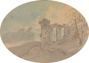 Kale Harabesinin Görünümü by Rev. William Gilpin