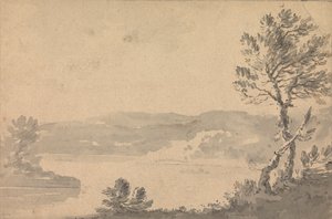 Windermere'in görünümü by Rev. William Gilpin