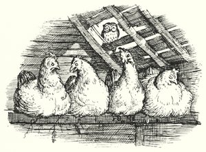 Hans Christian Andersen: Oldukça Doğru (lito) by Rex (after) Whistler