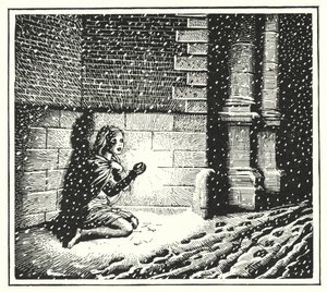 Hans Christian Andersen: Küçük Kibritçi Kız (taş)