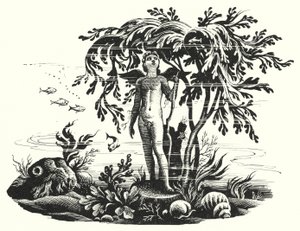 Hans Christian Andersen: Küçük Deniz Kızı (taş) by Rex (after) Whistler