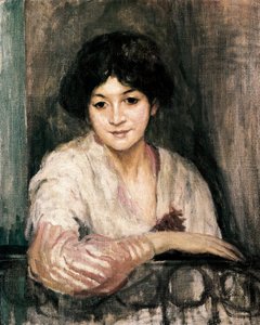 Figür. Ricard Canals i Llambi (1876-1931), tuval üzerine yağlı boya, izlenimcilik