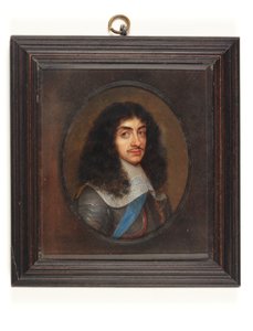 Charles II (parşömen üzerine suluboya)