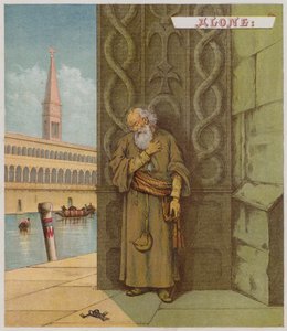 Venedik Taciri (chromolitho) için İllüstrasyon by Richard Andre