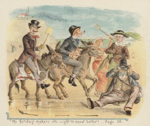 Daha iyi bilmesi gereken tatilciler (renkli taş) by Richard Andre