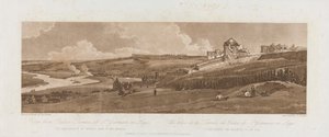 St. Germain en Laye'deki Saray Terasından Görünüm; 1803 uzaktan görülen Marli Su Kemeri; Views in Paris'ten Plaka 16, plakanın Emanuel Hacim takibi, B1981.25.2625