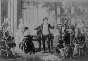 Ludwig van Beethoven (gravür) by Richard Brend