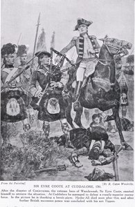 Sir Eyre Coote Cuddalore'da, 'Hutchinson's History of the Nations'dan bir örnek