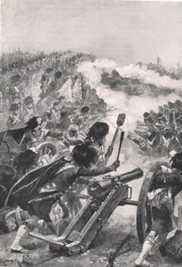 Highlanders, ele geçirilen Fransız silahlarını Brenniers Taburlarına çevirerek, Cassell, Londra tarafından yayınlanan 
