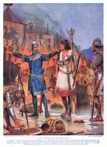 Fitz-Stephen gemilerini yakıyorAD1169, 1920