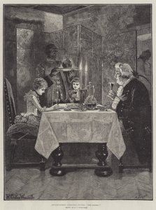 Büyükbabanın Noel Yemeği, Hanımlar! by Richard Caton Woodville junior