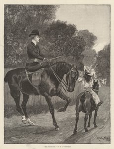onun koruyucusu by Richard Caton Woodville junior