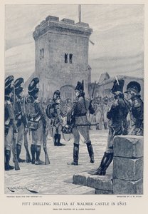 1803 yılında Walmer Kalesi