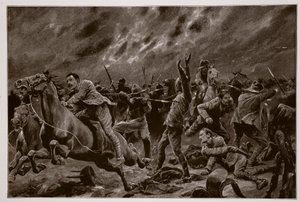 12 Haziran 1901'de Wilmansrust'ta Victorialıların Kazası by Richard Caton Woodville junior