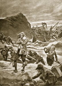 Bermudalar üzerinde harap, 1609, 
