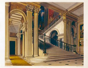 Stair Case, Buckingham House, from 