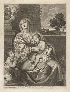 Uyuyan Çocuk ve Vaftizci Yahya ile Madonna Our Lady of the Bystant