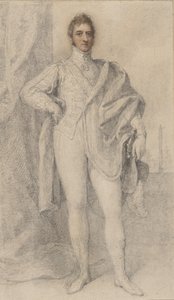 George, 5 Marlborough Dükü, Mesafede Blenheim ile, 1817-21. by Richard Cosway