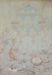 Mısır Haremi Fantazisi, 1865 by Richard Dadd