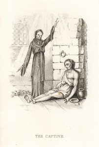 Ölüm ve tutsağın iskeleti. ,1827 (gravür)