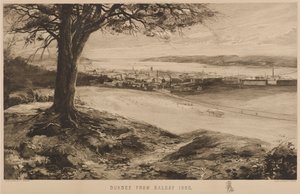 Balgay konumundan Dundee by Richard Davidson Winter