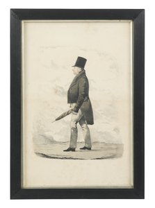 Henry Lygon, 4. Earl Beauchamp (kağıt üzerinde w/c ve kurşun kalem) by Richard Dighton