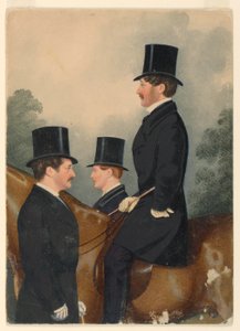Sir George Wombwell ve Kardeşlerinin Portresi by Richard Dighton