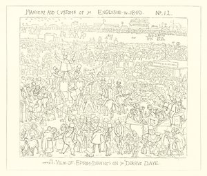 1849, Derbi Günü Epsom Downs