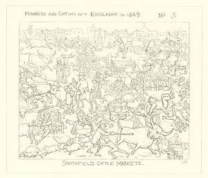 1849, Smithfield Sığır Pazarı