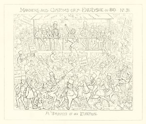 1849, Seçim Beklentisi by Richard Doyle