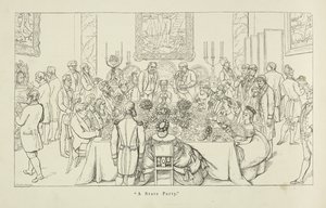 Bir Devlet Tarafı. Büyük bir ortamda büyük bir sosyal etkinlik. by Richard Doyle