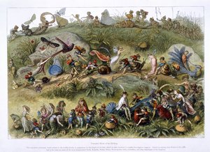 Elf Kralının Zafer Yürüyüşü by Richard Doyle