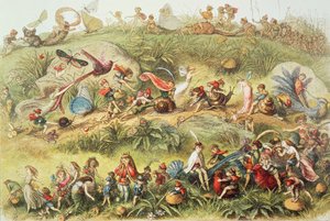 Elf Kralının Zafer Yürüyüşü by Richard Doyle