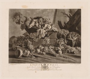 Bir Meyve Parçası, 1776. by Richard Earlom