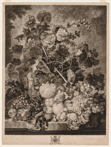 Bir Meyve Parçası, 1781. by Richard Earlom